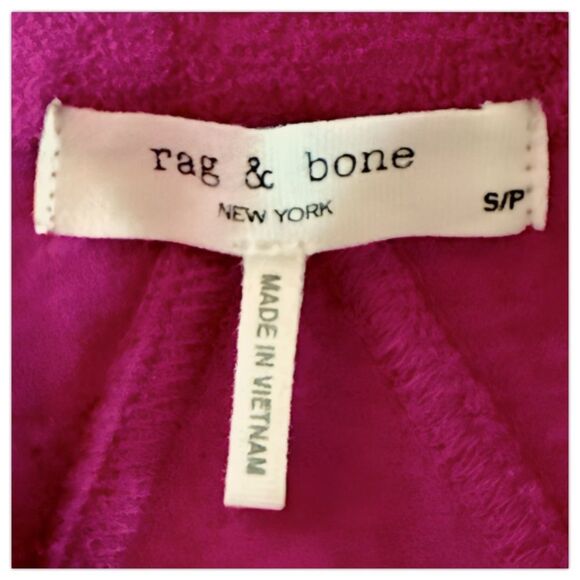 Rag & Bone Pink Polo Tee - Picture 14 of 16